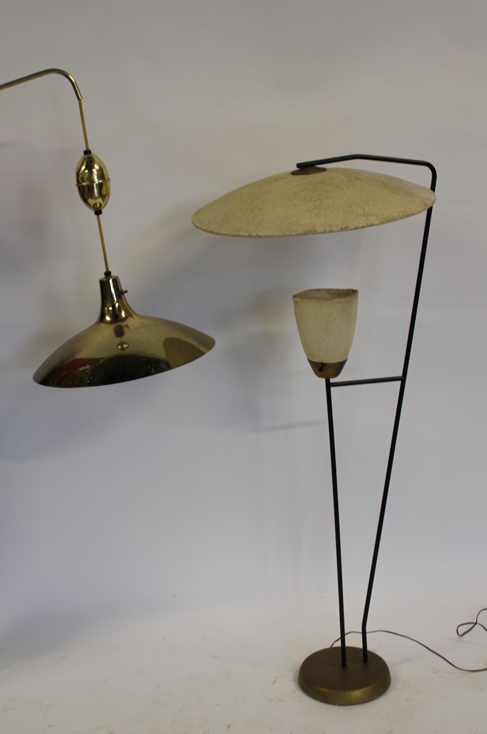 MIDCENTURY STANDING LAMP &
