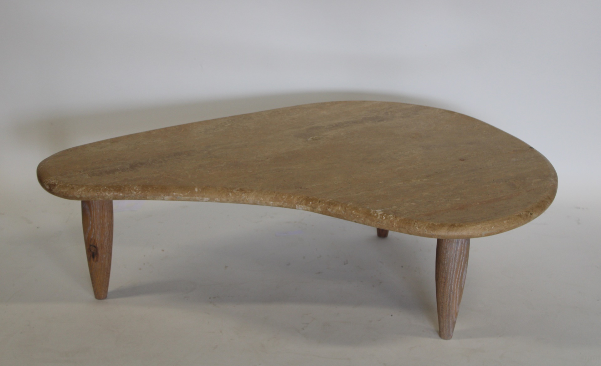 MIDCENTURY STYLE MARBLE TOP