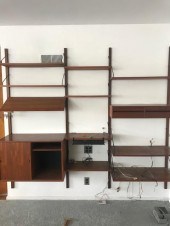MIDCENTURY TEAK CADO STYLE WAL