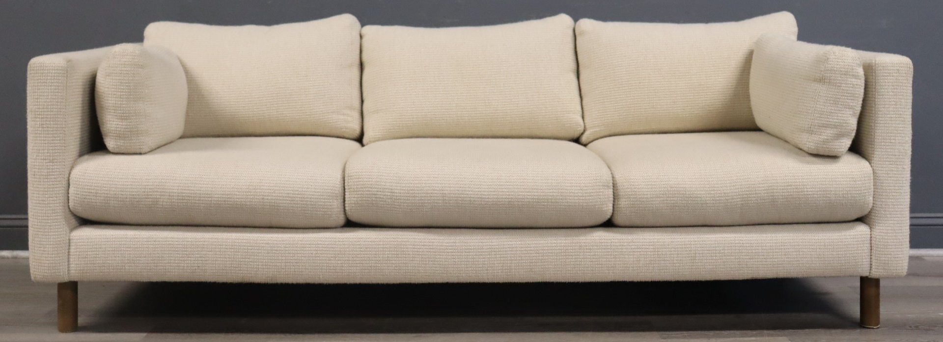 MIDCENTURY UPHOLSTERED SOFA AFTER