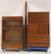 MIDCENTURY WALL UNIT. To inclu