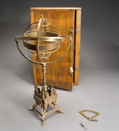 MIDDLE EASTERN BRASS ARMILLARY