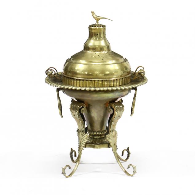 MIDDLE-EASTERN BRASS BRAZIER 20th