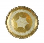 MIDDLE EASTERN BRASS TRAYLarge