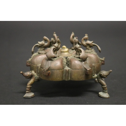 Middle Eastern cast brass spice