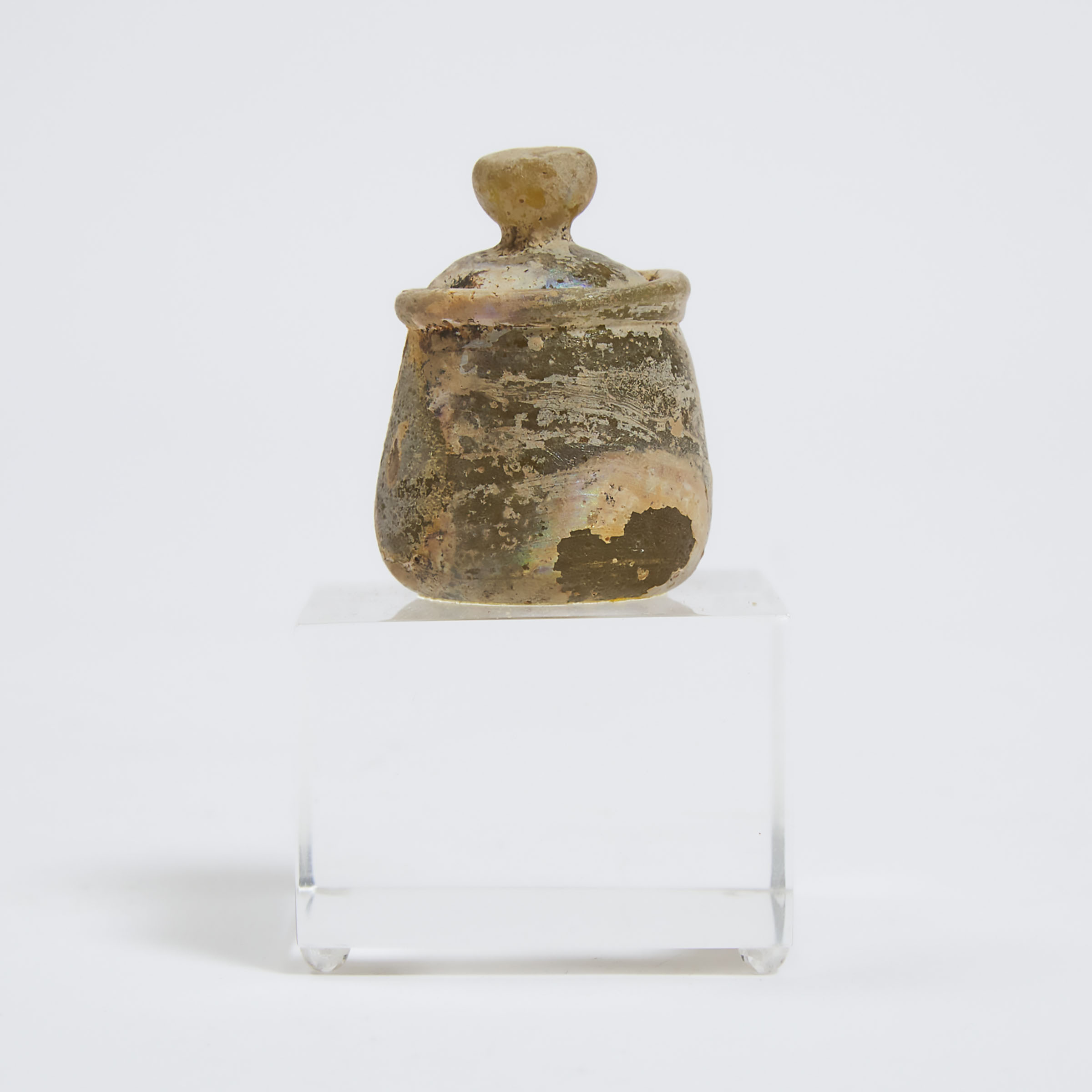 Middle Eastern Glass Covered