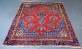 MIDDLE EASTERN RED PICTORIAL R
