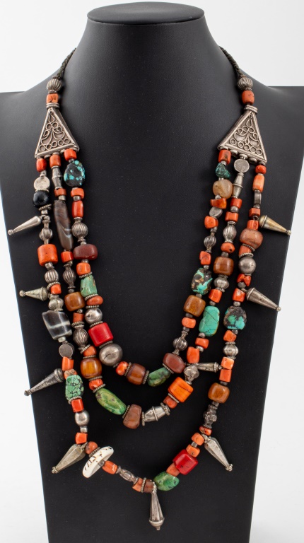 MIDDLE EASTERN SILVER, TURQUOISE,