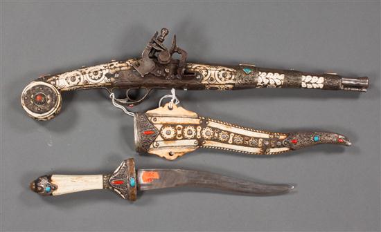 Middle Eastern snaphaunce flintlock