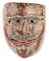 MIDDLE HILLS CEREMONIAL MASK,