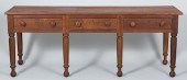 MIDDLE TN CHERRY 3-DRAWER TABL