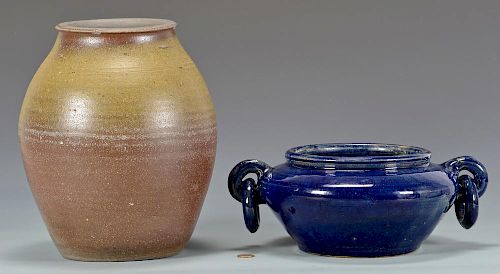 MIDDLE TN STONEWARE JAR & NC
