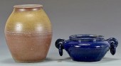 MIDDLE TN STONEWARE JAR & NC A