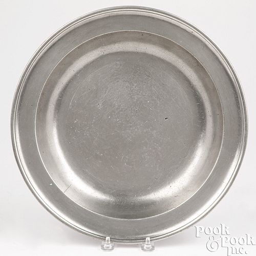 MIDDLETOWN, CONNECTICUT PEWTER DEEP