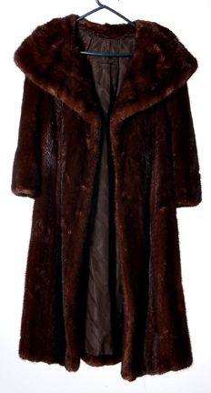 Mielziner full-length mink coat