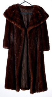 Mielziner full-length mink coa