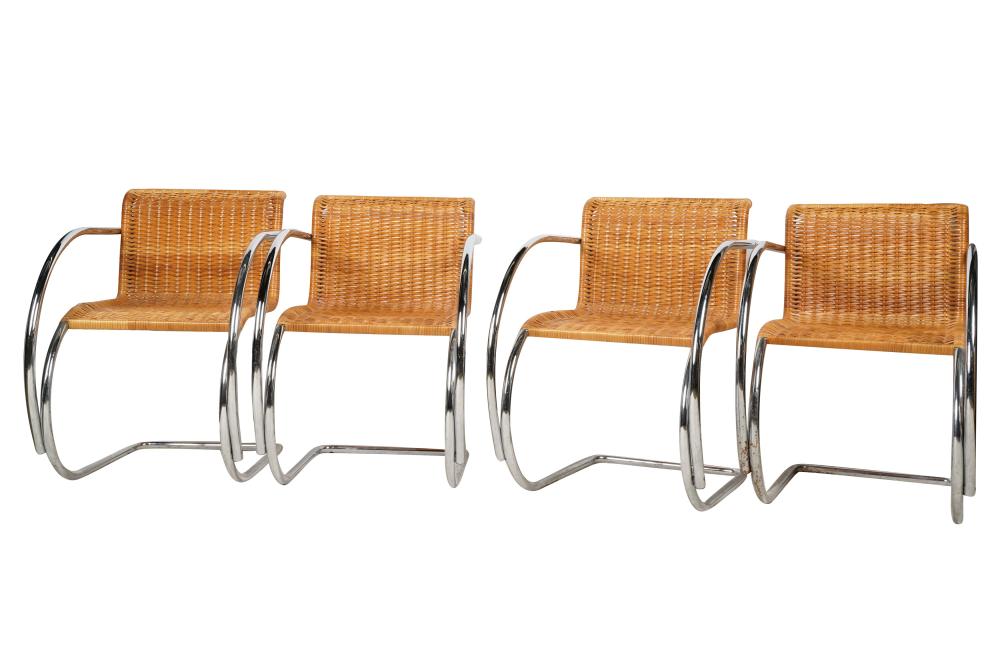MIES VAN DER ROHE: SET OF FOUR "MR"