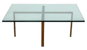 MIES VAN DER ROHE STYLE BRASS