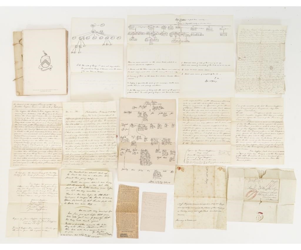 Mifflin Family papers, 18/19th c.