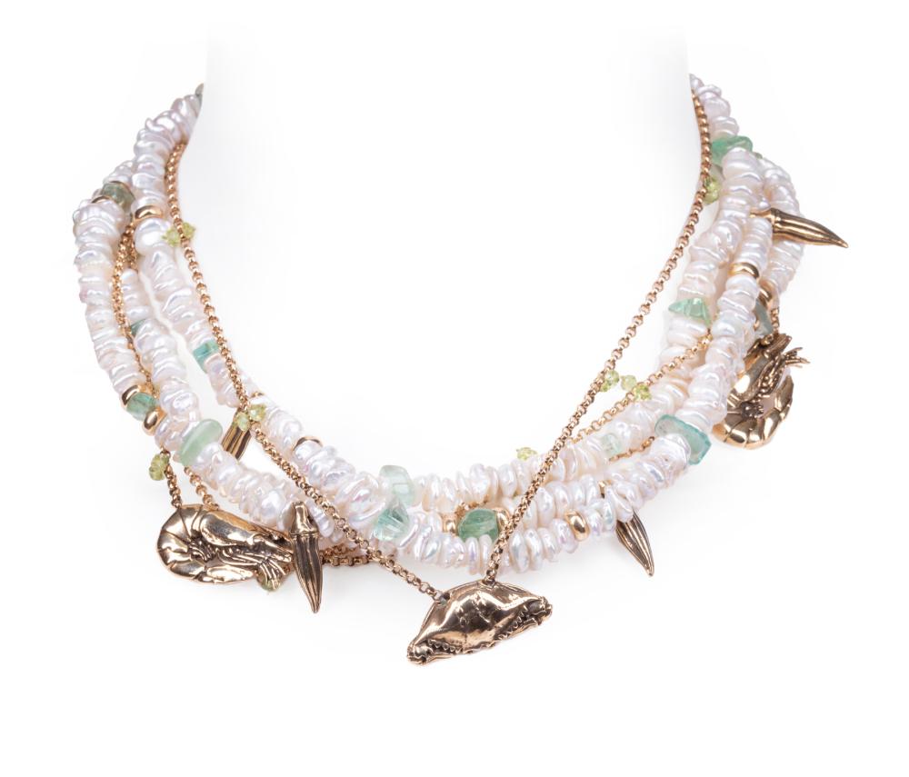 MIGNON FAGET "GUMBO" NECKLACEMignon