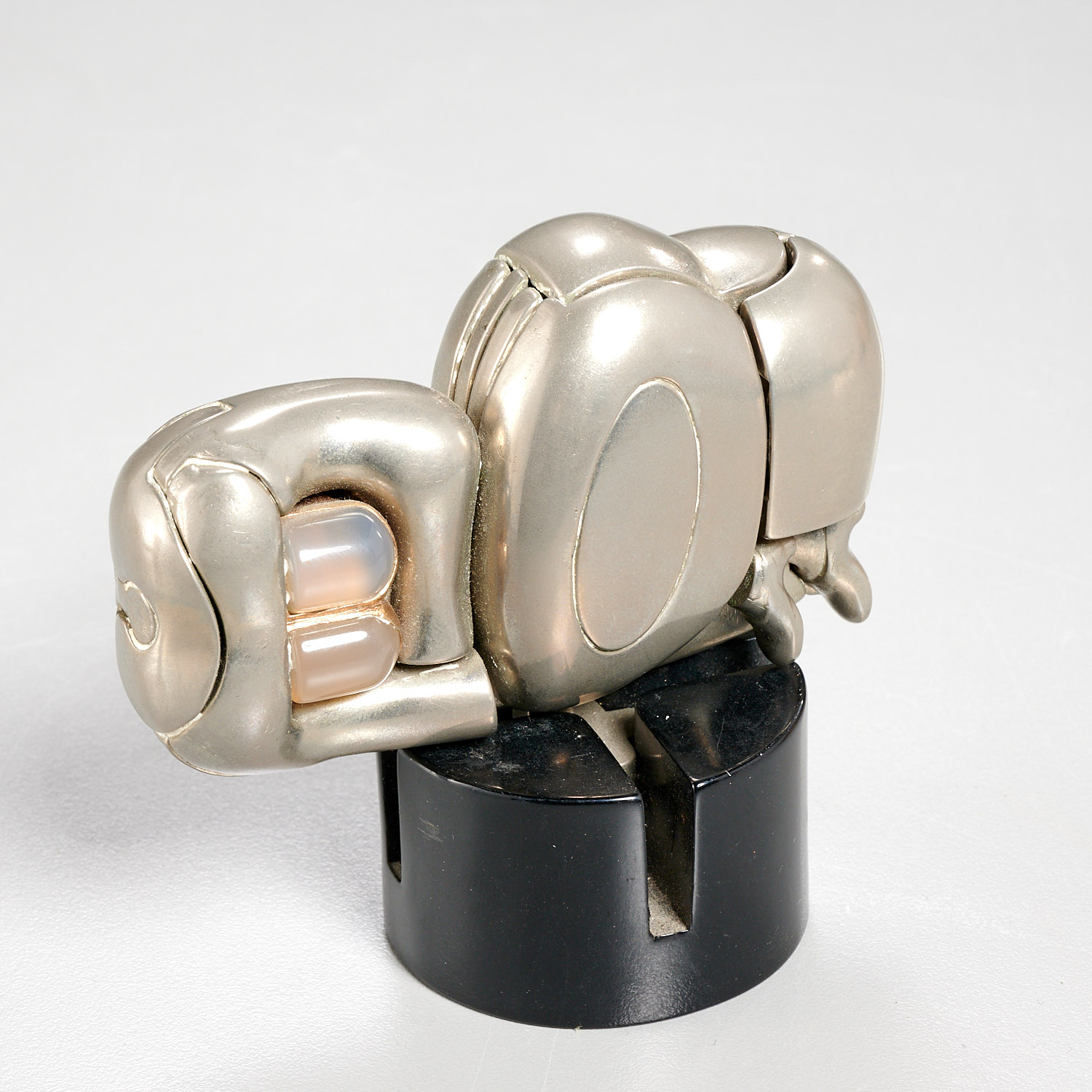 MIGUEL BERROCAL, NICKELED BRONZE