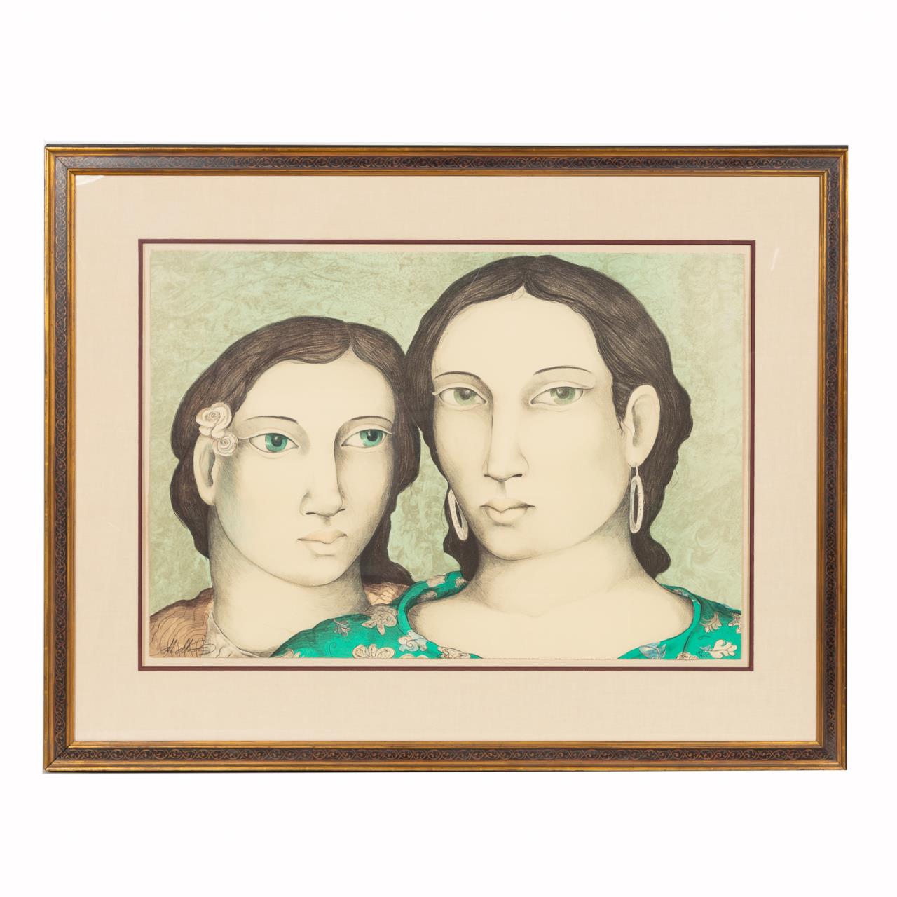 MIGUEL MARTINEZ, DOUBLE PORTRAIT