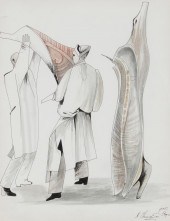 MIHAIL CHEMIAKIN (B. 1943), "B