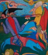 MIHAIL CHEMIAKIN (B. 1943), "C