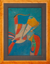 MIHAIL CHEMIAKIN MIXED MEDIA O