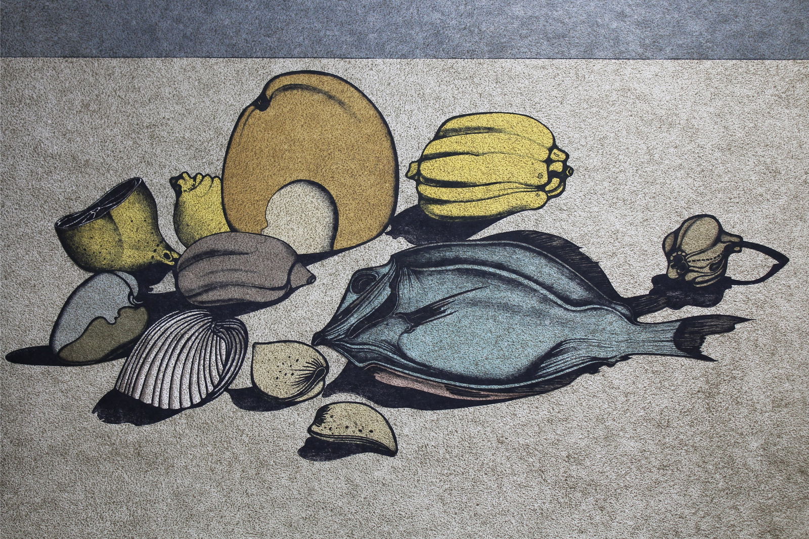 MIHAIL CHEMIAKIN "NATURE MORTE W/
