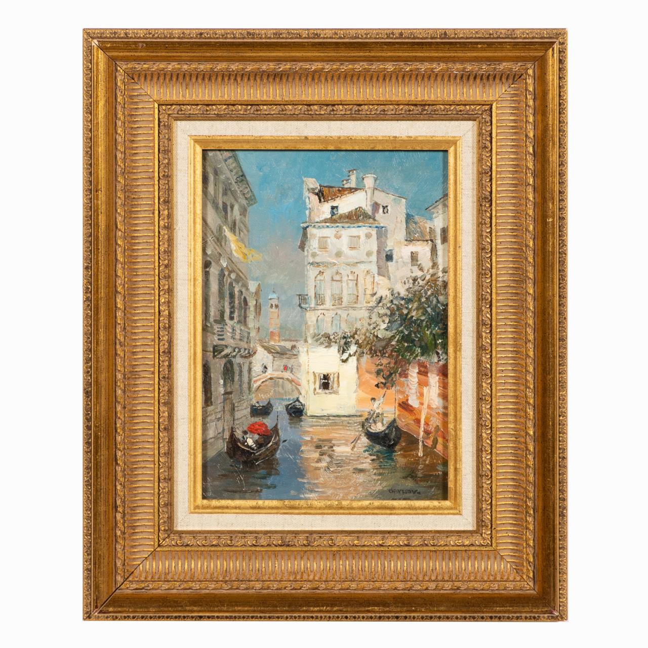 MIKAIL CHEVTSOV, VENETIAN CANAL OIL