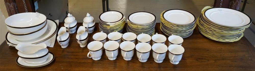 MIKASA BLACK TIE PATTERN 70-PIECE