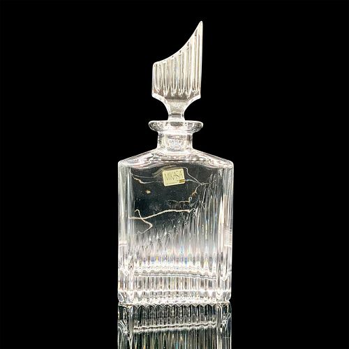 MIKASA CRYSTAL DECANTER AND
