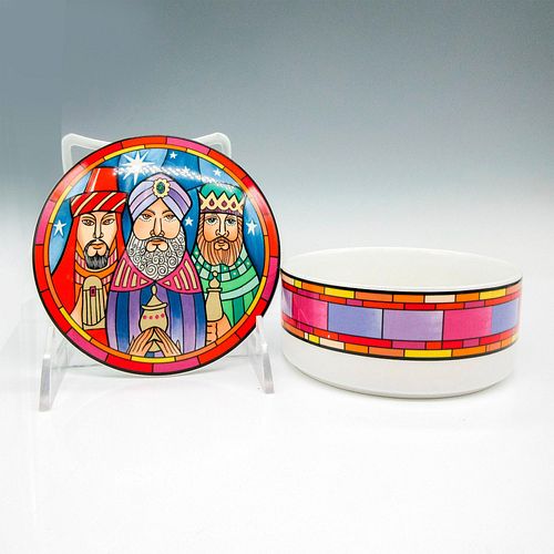 MIKASA PORCELAIN TRINKET BOX WITH
