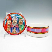 MIKASA PORCELAIN TRINKET BOX W