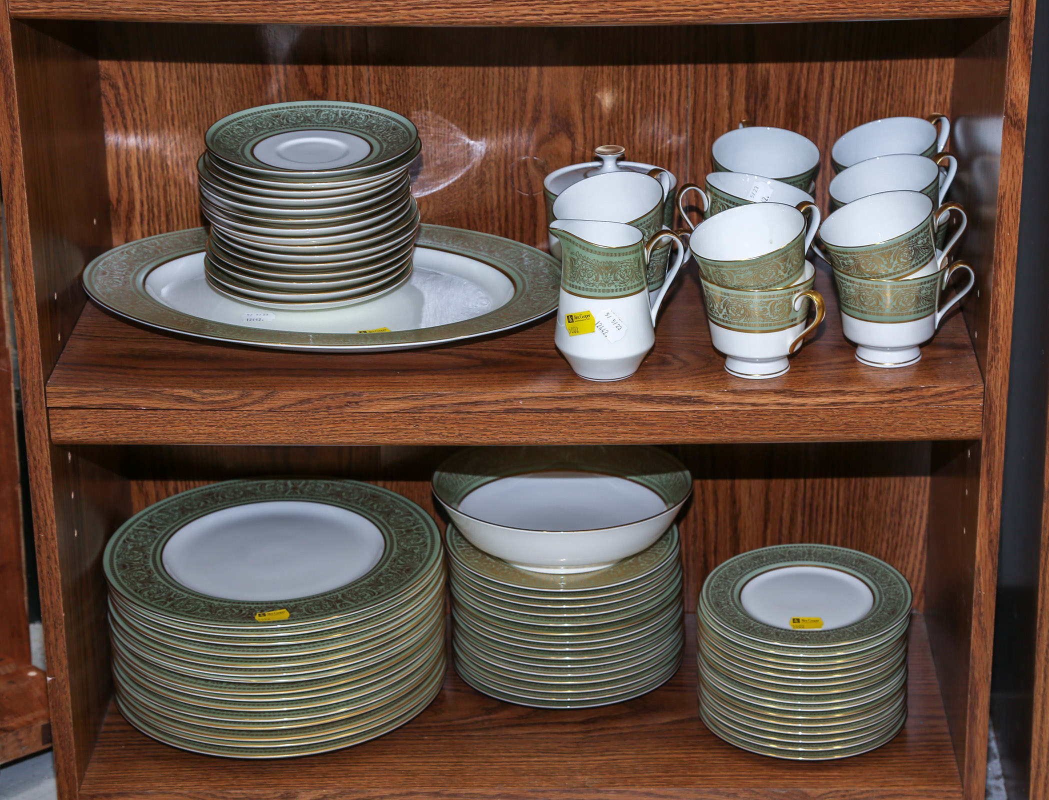 MIKASA "ROSEMONT" PORCELAIN PARTIAL