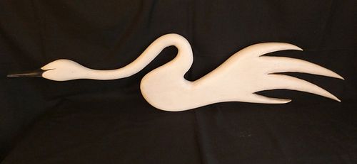 MIKE BACLE WOOD GOOSE PLAQUELarge