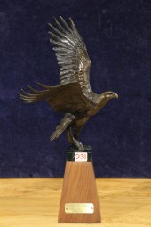 MIKE CAPSER BRONZE SCULPTUREMI