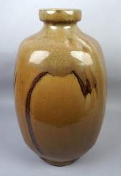 MIKE DODD STONEWARE BOTTLE SHA