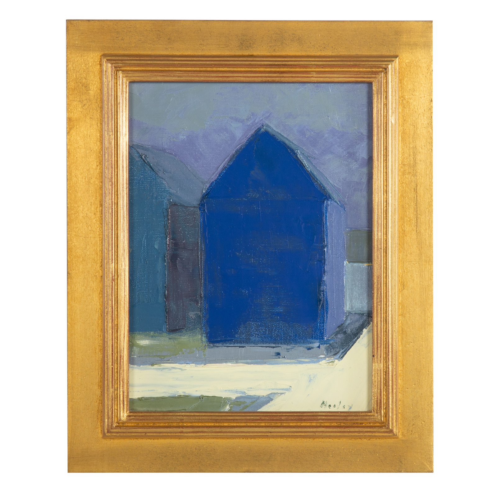 MIKE HEALEY. BLUE HOUSE, OIL