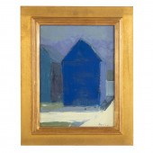 MIKE HEALEY. BLUE HOUSE, OIL (