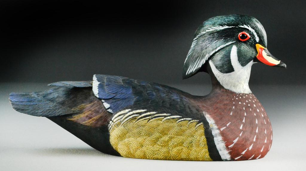Mike Kent Wood Duck Decoy -
