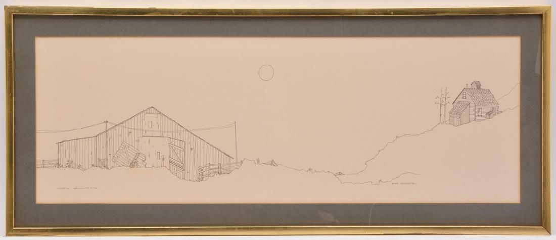 MIKE KORNAFEL PRINT BOLINAS,