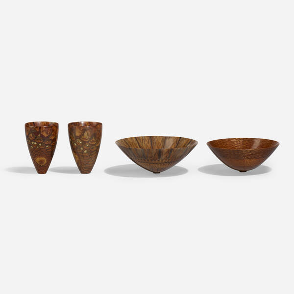 Mike Shuler. Collection of four
