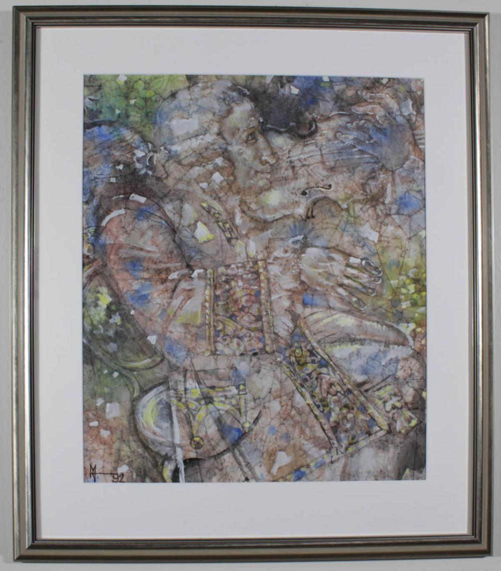 MIKHAIL GELMAN WATERCOLOR AND
