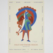 MIKHAIL LARIONOV, LITHOGRAPH P