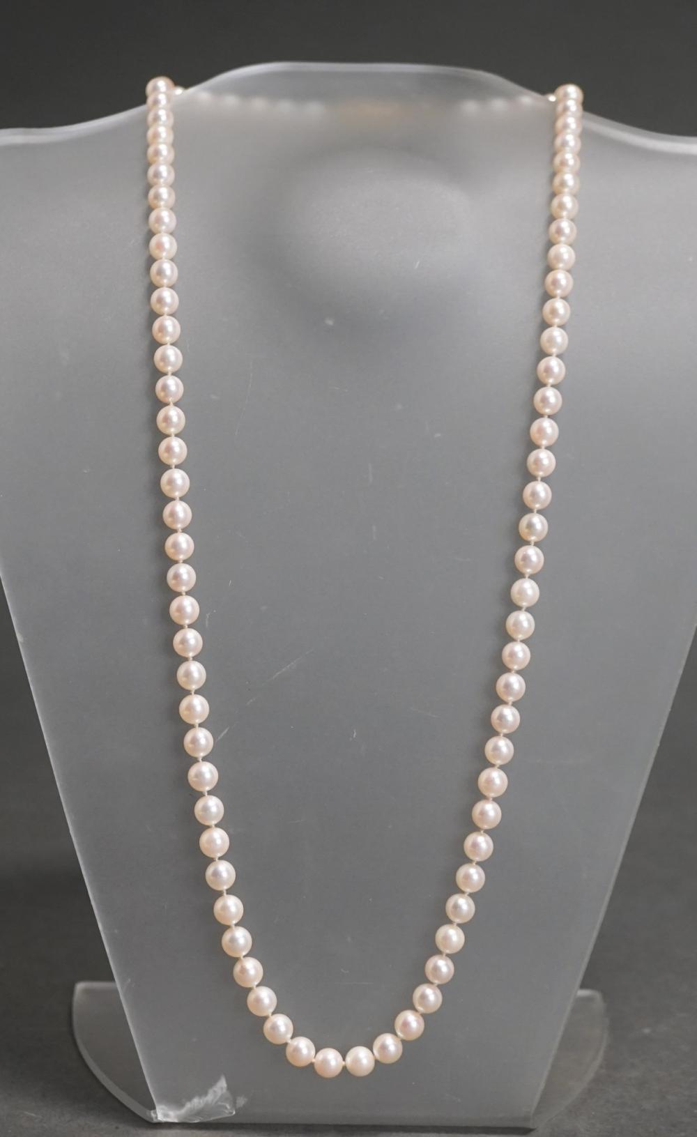 MIKIMOTO 18-KARAT YELLOW-GOLD AND
