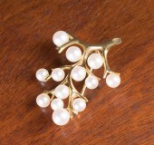 MIKIMOTO AKOYA PEARL AND FOURT