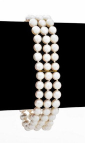 MIKIMOTO CULTURED PEARL BRACEL