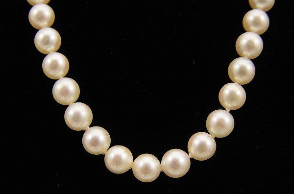MIKIMOTO CULTURED PEARLS: 18''